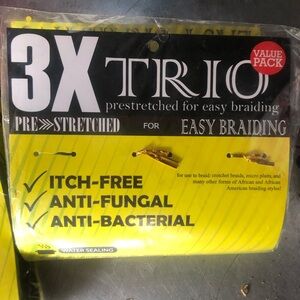 3X Trio Pre-Stretched Braiding Hair